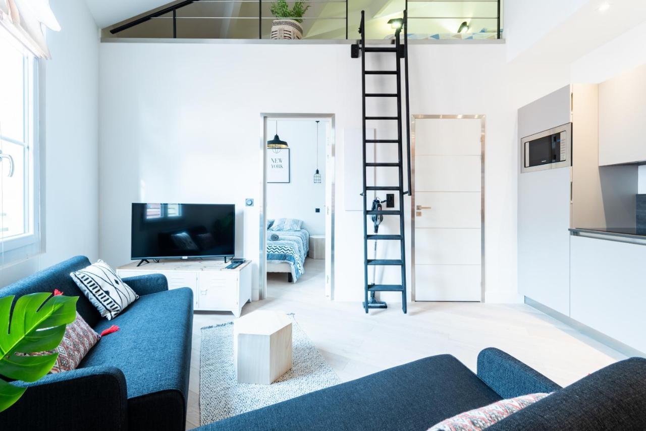 Smartbnb - 2 Pieces Moderne - Mezzanine - Emplacement Central Apartment Nice Ngoại thất bức ảnh