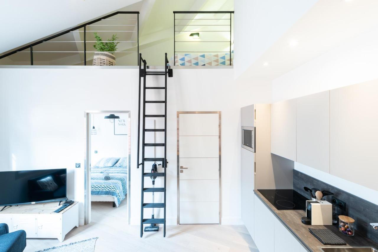 Smartbnb - 2 Pieces Moderne - Mezzanine - Emplacement Central Apartment Nice Ngoại thất bức ảnh